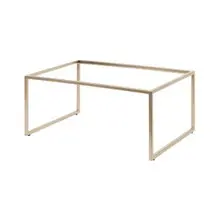 Creations - Axis Pivot Champagne 21.8" x 13.8" x 9" Rectangle Riser - 7364MW332