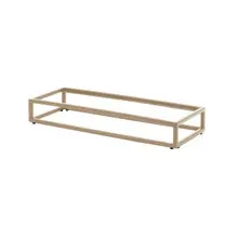 Creations - Axis Pivot Champagne 21.8" x 7.3" x 3" Rectangle Riser - 7364MW333