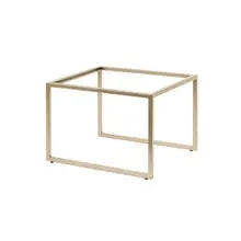 Creations - Axis Pivot Champagne 11.5" x 13.8" x 9" Rectangle Riser - 7364MW338