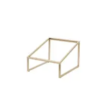 Creations - Axis Pivot Champagne 13.8" x 11.5" x 8.5" Angled Rectangular Riser - 7364MW341
