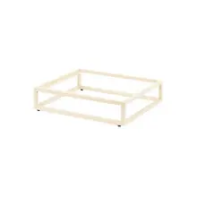 Creations - Axis Pivot Ivory 11.5" x 13.8" x 3" Rectangle Riser - 7365MW336