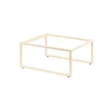 Creations - Axis Pivot Ivory 11.5" x 13.8" x 6" Rectangle Riser - 7365MW337