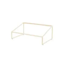 Creations - Axis Pivot Ivory 13.8" x 21.8" x 8.5" Angled Rectangular Riser - 7365MW339