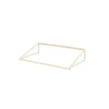 Creations - Axis Pivot Ivory 13.8" x 21.8" x 4.5" Angled Rectangular Riser - 7365MW340