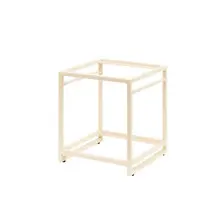 Creations - Axis Spire Ivory 9.5" x 9.5" x 10.5" Square Tiered Riser - 7365MW343