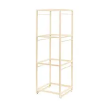 Creations - Axis Spire Ivory 9.5" x 9.5" x 28.5" Square Tiered Riser - 7365MW345