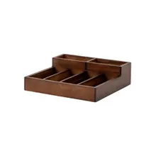 Creations - Axis Spire Dark Brown 8.5" x 8.5" Sugar Box - 7367MW512