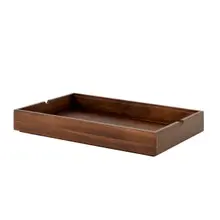 Creations - Axis Pivot Dark Brown 21.8" x 13.75" Gastronorm 1/1 Box - 7367MW500