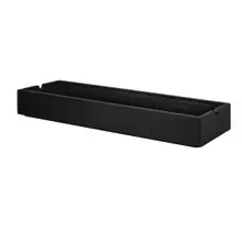 Creations - Axis Pivot Onyx 21.8" x 7.3" Gastronorm 2/4 Box - 7368MW502