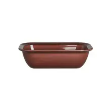 Creations - Brooklyn 48 oz Red Melamine GN 1/4 Bowl (6 Per Case) - 7800ZM2847