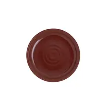 Creations - Brooklyn 7" Red Round Plate (12 Per Case) - 7800ZM5008