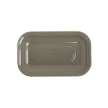 Creations - Brooklyn 10.3" x 6.3" Grey GN 1/4 Platter (6 Per Case) - 7802ZM5005