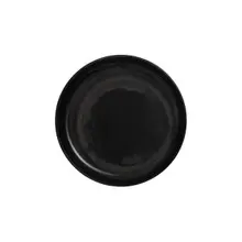 Creations - Raven 6.25" Black Melamine Plate (12 Per Case) - 7803ZM6004
