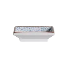 Creations - Tribeca 2 oz Melamine Rectangle Soy Dish (24 Per Case) - 7900BR709