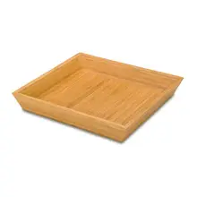 Delfin - 12" x 12" Bamboo Square Basket (4 Per Case) - DFBK12BA1
