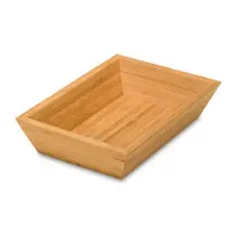 Delfin - 9" x 6" Bamboo Rectangle Basket (4 Per Case) - DFBK96BA1