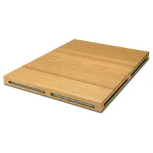 Delfin - 30" x 24" Bamboo Square Ventilated Riser (2 Per Case) - DFVRR2430BA1
