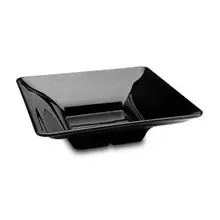 Delfin - Pacific Rim 3 Qt Black Melamine Square Bowl (5 Per Case) - DFBSQ123AS010