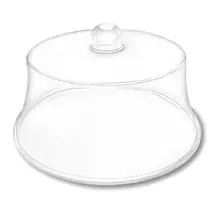 Delfin - 10" Clear Acrylic Sampling Dome W/ Flat Top (4 Per Case) - DFDRD136FK00