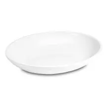 Delfin - Metro 2.75 Qt White Melamine Oval Bowl (5 Per Case) - DFBOV13112ME020