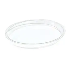 Delfin - Metro 13" x 11" Clear Acrylic Oval Insert (6 Per Case) - DFIOV1311ME00
