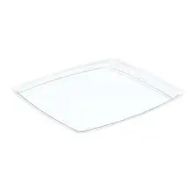 Delfin - Metro 13" x 11" Clear Acrylic Rectangle Insert (6 Per Case) - DFIRC1311ME00