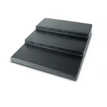 Delfin - 3-Tier Black ABS Step Up Riser (2 Per Case) - DFSU2430317