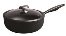 Scanpan - Pro SB+ 3.7 L Non-Stick Induction Deep Saute Pan w/ Lid - S5002052600