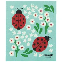 Now Designs - Ladybugs Swedish Sponge Cloth