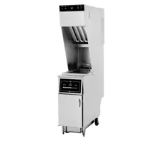Wells - 55 lb Ventless Fryer w/ Auto-Lift & Cabinet Base 240V/1Ph - WVAE55FC