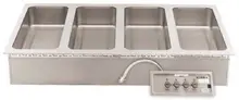 Wells - 4 Well Drop-In Food Warmer 208-240V/3Ph w/ Infinite Controls - MOD400