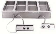 Wells - 4 Well Drop-In Food Warmer 208-240V/3Ph w/ Thermostatic Controls, Auto-Fill & Drains/Manifold - MOD427TDMAF