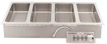 Wells - 5 Well Drop-In Food Warmer 208-240V/3Ph w/ Thermostatic Controls, Auto-Fill & Drains/Manifold - MOD527TDMAF