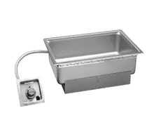 Wells - 1 Well 12" x 20" Drop-In Food Warmer 120V w/ Thermostatic Controls - SS-206TU 120