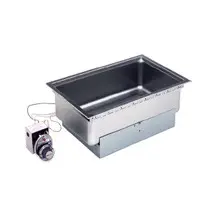 Wells - 1 Well 12" x 20" Bottom Mount High Wattage Food Warmer 208/240V w/ Thermostatic Controls & Drain - SS-206TD6HI