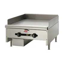 Wells - 24" x 24" Gas Griddle w/ Thermostatic Controls - HDTG2430G