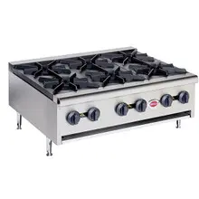 Wells - 6 Burner Gas Hot Plate - HDHP3630G