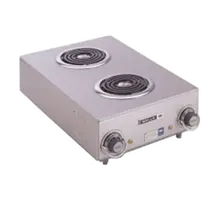 Wells - Dual 6" Coil Hot Plate 120V w/ 1" Legs - H-115