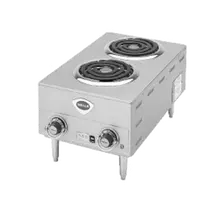 Wells - Dual 8" Coil Hot Plate 208/240V w/ Plug - H-63CD
