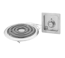Wells - Single 6" Built-In Spiral Hot Plate 120/208V - H-336