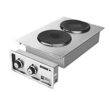 Wells - Dual 9" Built-In French Hot Plate 220/240V - H-706
