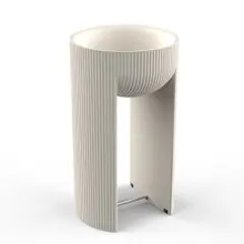 Mogogo - Moby 20.4" x 35" Butter Cream Freestanding Unit - MGSMOBBC0201
