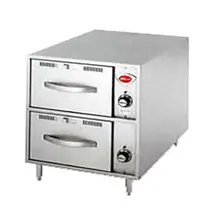 Wells - 2 Drawer Freestanding Narrow Drawer Warmer 120V - RWN-2