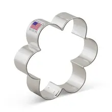 Ann Clark Cookie Cutters - 3.75" Scalloped Edge Flower Cookie Cutter - 1501A