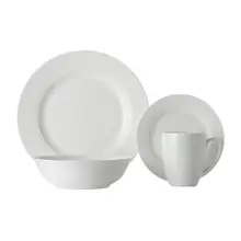 Maxwell & Williams - SOHO White Basics 16 PC Dinnerware Set