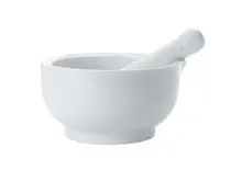 Maxwell & Williams -  3.5"  White Porcelain Mortar & Pestle