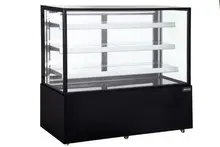 Omcan - 60" Black Refrigerated Display Case - 48474