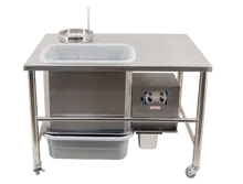 Omcan -  48" Breading Station w/ Clump Sifting - 48616