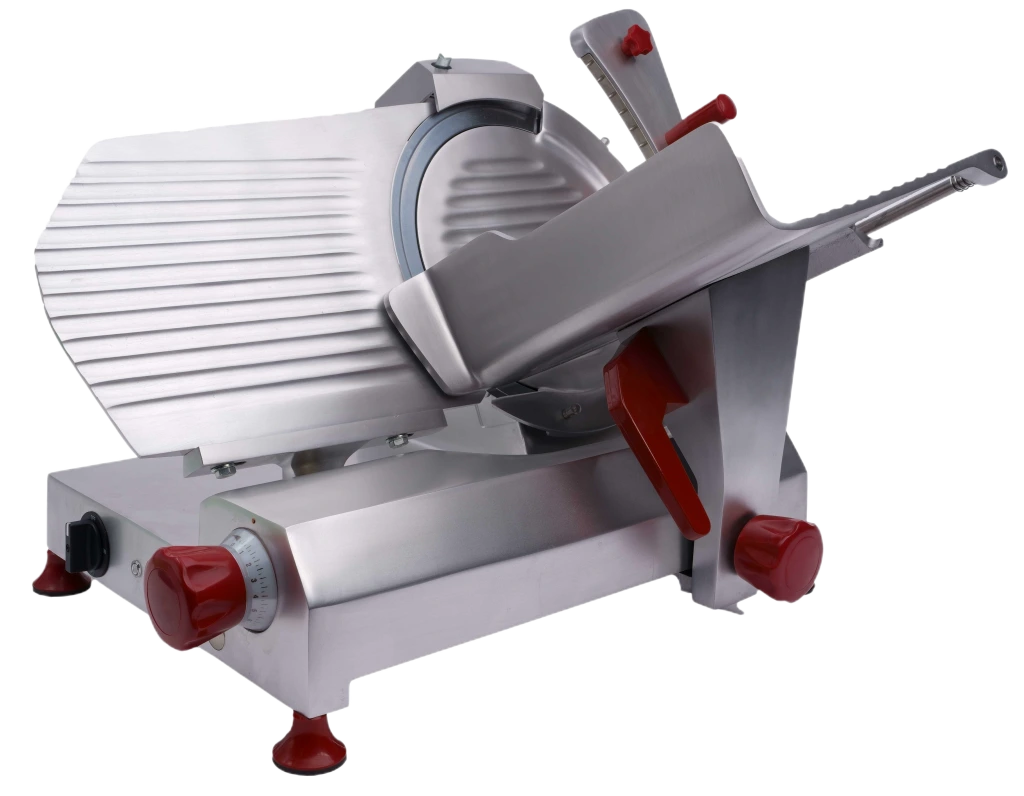 Omcan - 12" Belt-Driven Meat Slicer - 13629