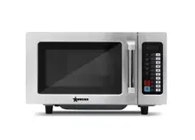 Omcan - 0.9 Cu Ft Commercial Microwave w/ Push-Button Controls - 37962